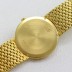Piaget Dress Watch Ref 8065 D2 18K Gold Black Diamond Dial